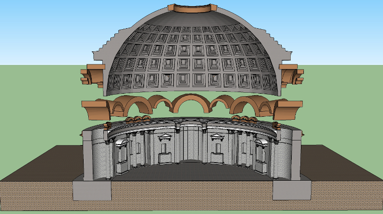 Pantheon Internal Structure