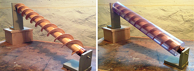Model of Archimedes Screw
